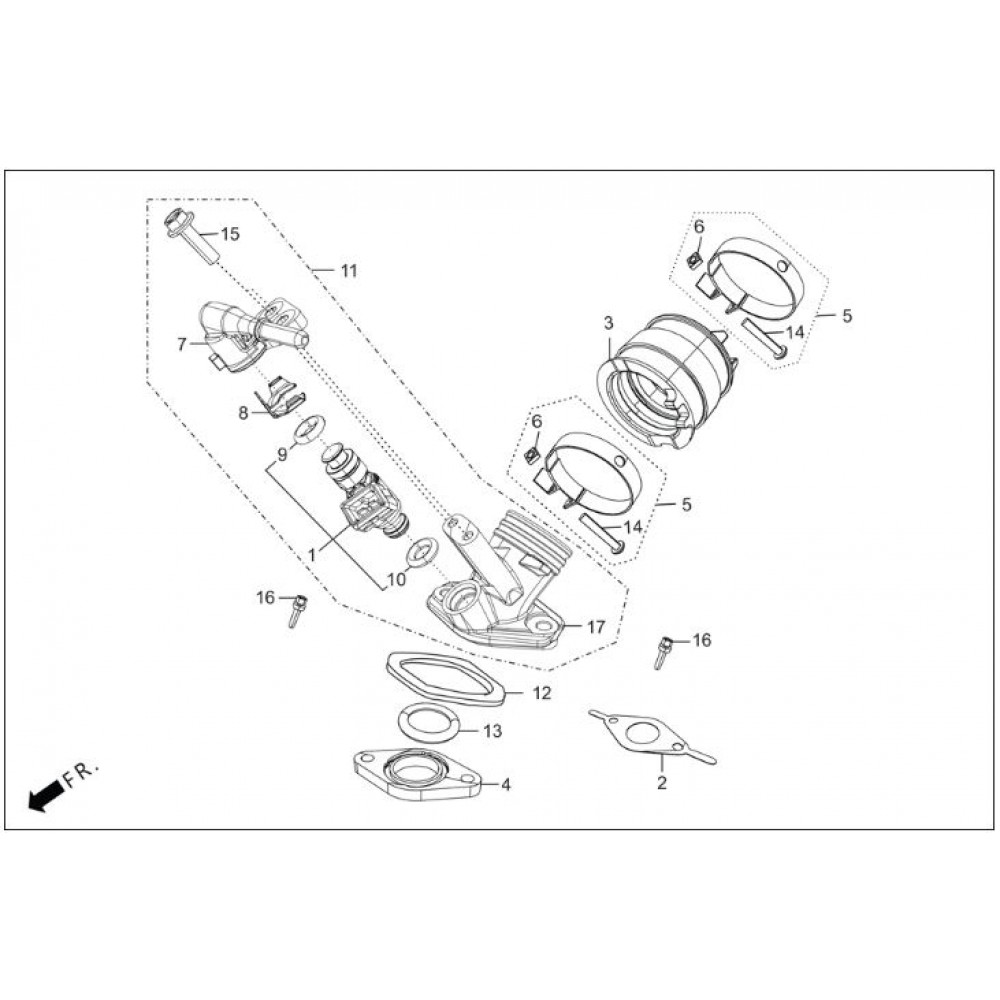DASH 110 EURO 5 ENJEKTOR KAPAK DASH 110 EURO 5 ENJEKTOR KAPAK