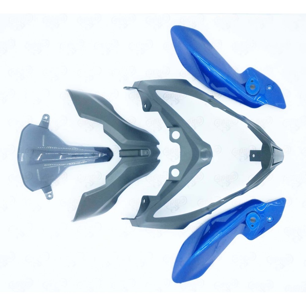BAJAJ PULSAR NS 200 FAR GRANAJI SETİ 5 PARÇA MAVİ
