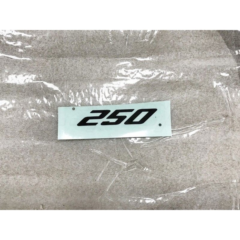 SYM JOYMAX 250 Z LOGO STICKER UST KAFA LIGHT 250 MARK(55*11)_TYPE1 SOL