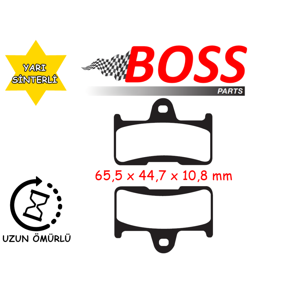ATV ARKA FREN DİSK BALATASI BOSS FA344 Y.SİNTERLİ SEGWAY 570 CF C FORCE 500-625-800 YAMAHA YFM 660 ATV ARKA FREN DİSK BALATASI BOSS FA344 Y.SİNTERLİ SEGWAY 570 CF C FORCE 500-625-800 YAMAHA YFM 660