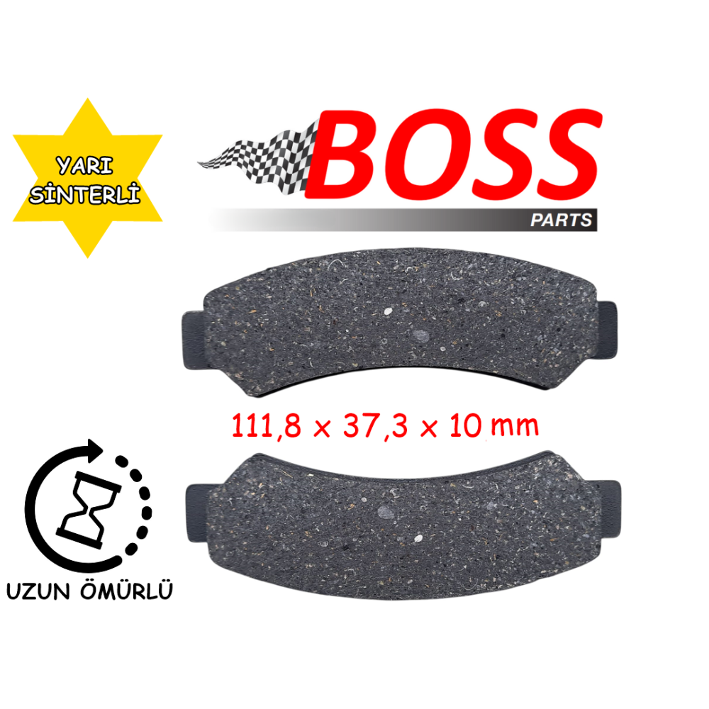 ATV SEGWAY SNARLER 570 ÖN FREN DİSK BALATASI BOSS Y.SİNTERLİ ATV SEGWAY SNARLER 570 ÖN FREN DİSK BALATASI BOSS Y.SİNTERLİ