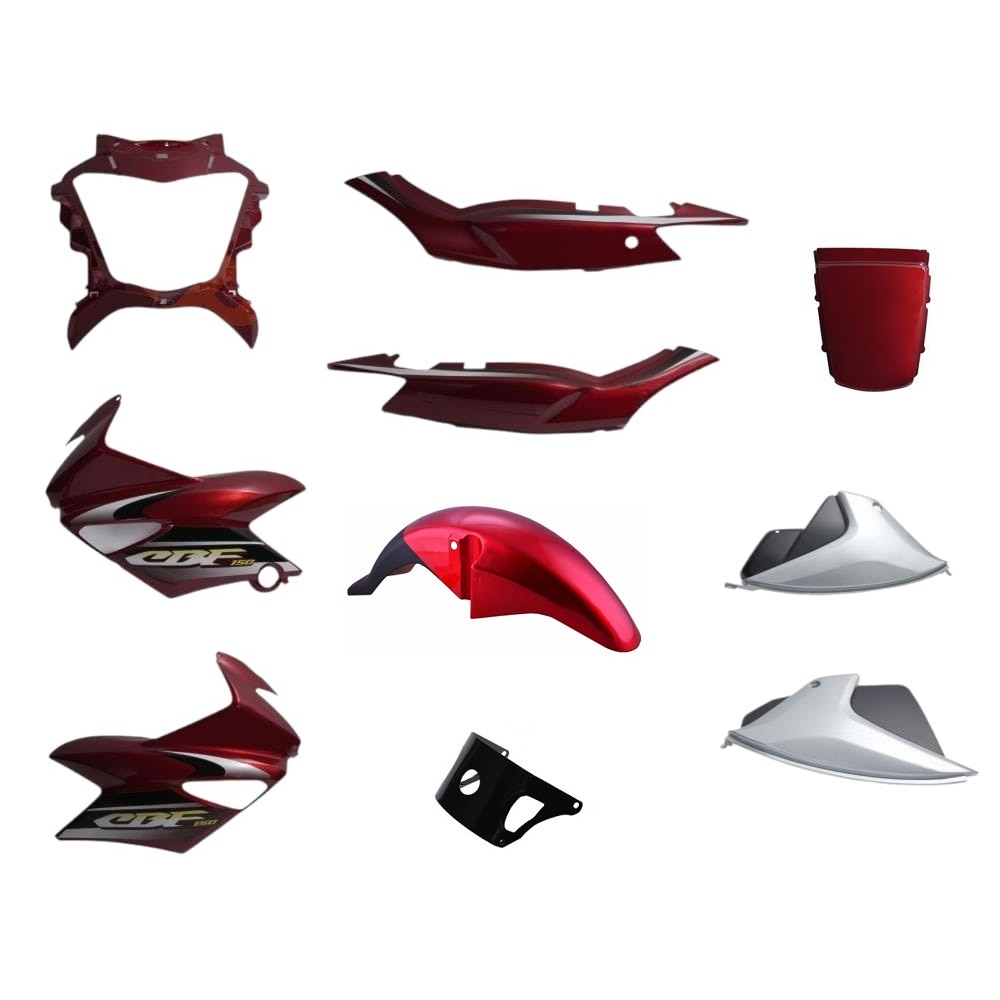 HONDA CBF 150 KAPORTA SETİ KIRMIZI 9 PAR&Ccedil;A