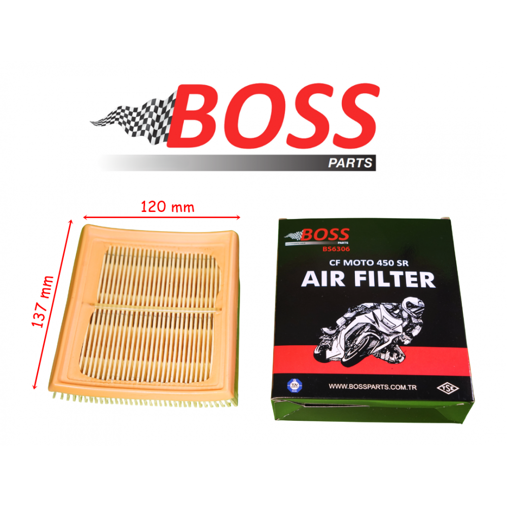 CF NK450 SR450 HAVA FİLTRE ELEMANI BOSS BS6306
