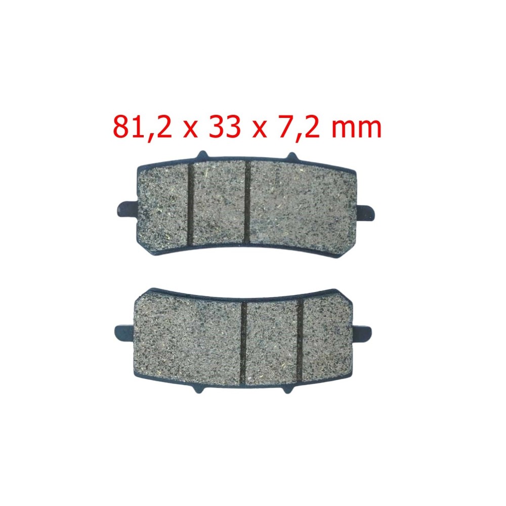 CF MOTO NK 150-250 &Ouml;N FREN DİSK BALATASI (ABS)