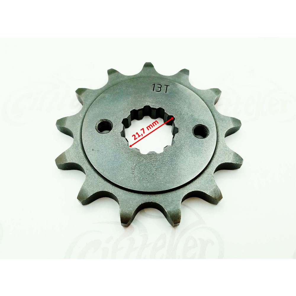 CF NK 250 &Ouml;N DİŞLİ 520-13T İ&Ccedil; 22 mm 11 TIRNAKLI 2 DELİKLİ &Ouml;M