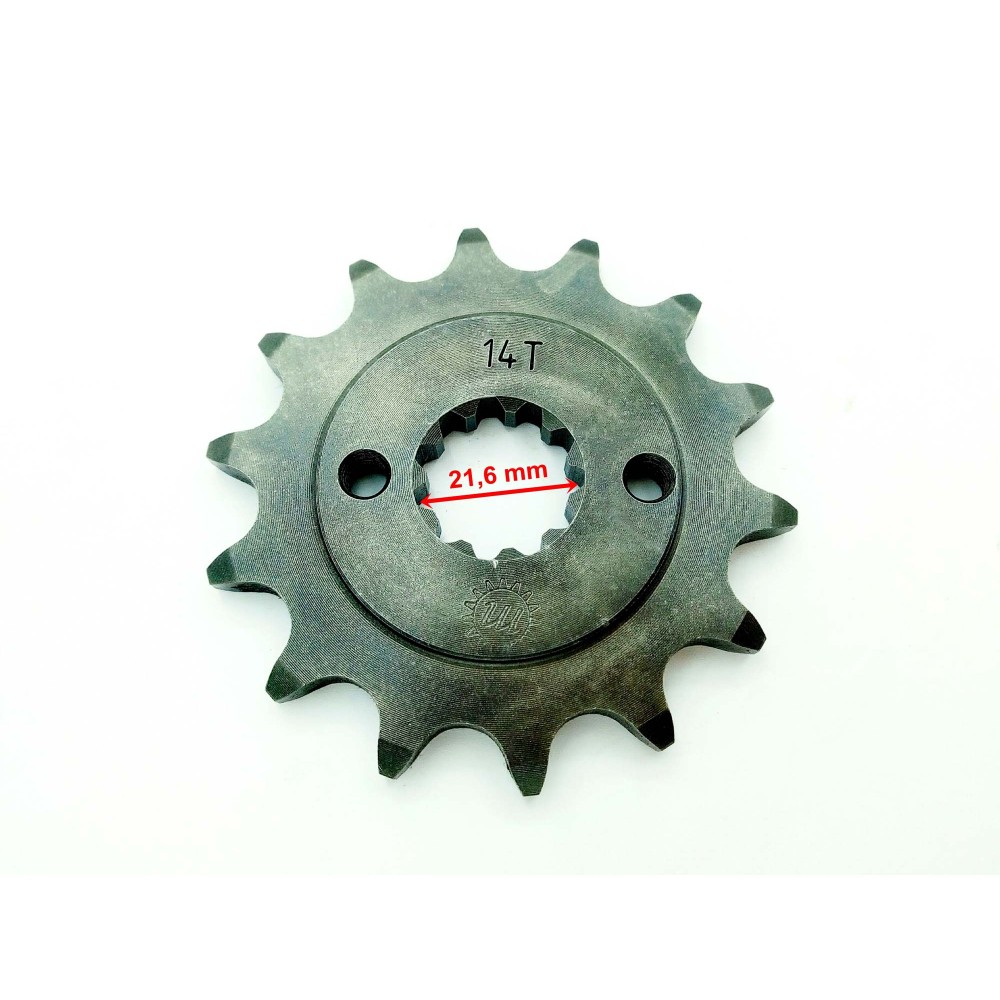 CF NK 250 &Ouml;N DİŞLİ 520-14T İ&Ccedil; 22 mm 11 TIRNAKLI 2 DELİKLİ &Ouml;M