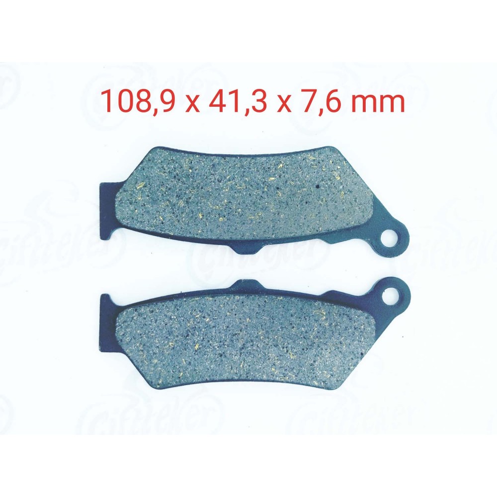 CF NK400-650 MT650 &Ouml;N FREN DİSK BALATASI FA209/2