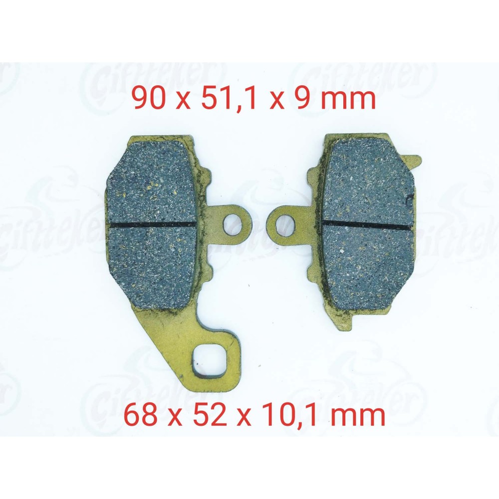 ARKA FREN DİSK BALATA FA192 CF MOTO 650 NK(12-15)-KAWASAKİ ZR 400 - ZRX 400 - ZZR 400-600 - KLE 650 ARKA FREN DİSK BALATA FA192 CF MOTO 650 NK(12-15)-KAWASAKİ ZR 400 - ZRX 400 - ZZR 400-600 - KLE 650