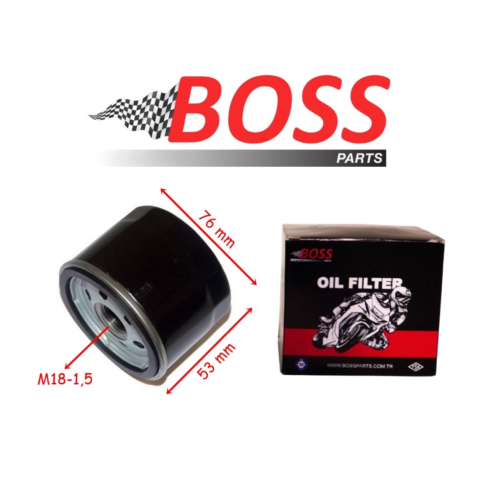 YAĞ FİLTRESİ BS164 (HF164) 76-53-M18-1,5 BMW R1200, RKS FORT 250, KYMCO AK 550