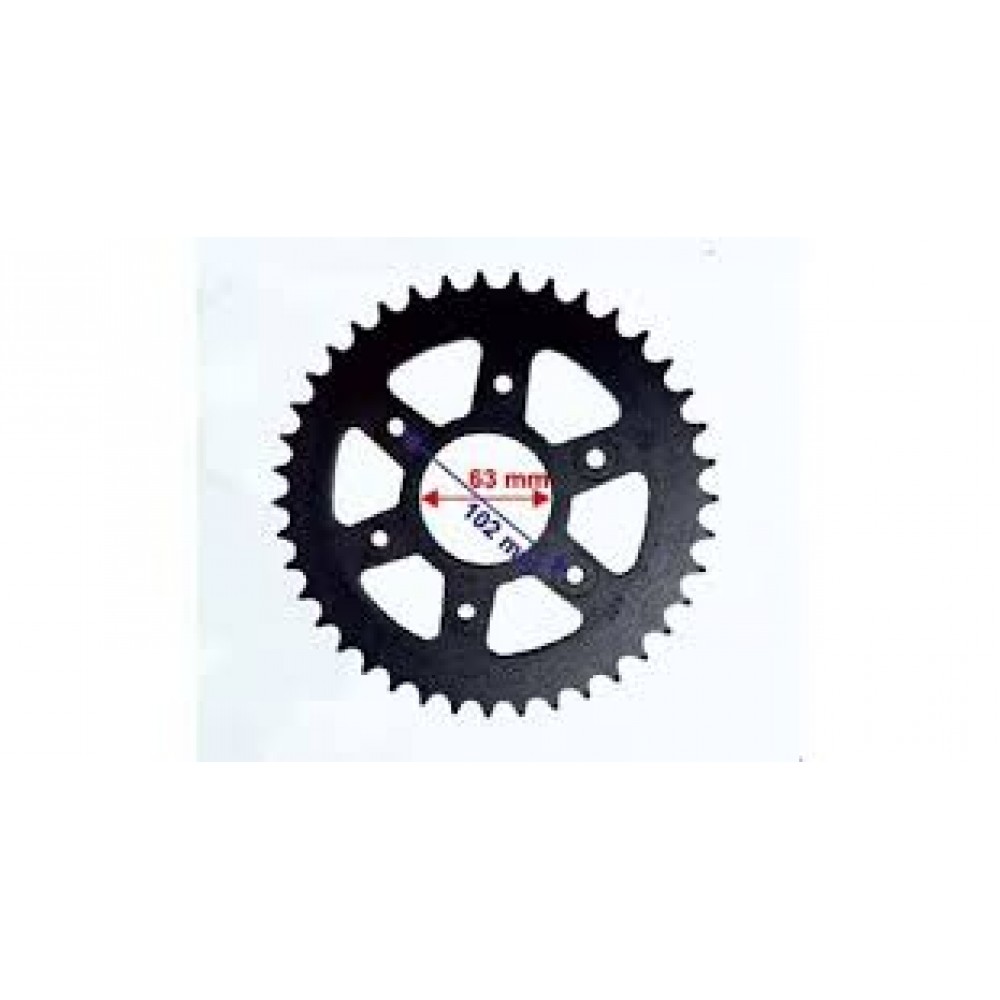 ARKA DİŞLİ 520-45T İÇ 63 mm 6 DELİKLİ BAJAJ DOMİNAR 400 - KTM DUKE 390 ÖM