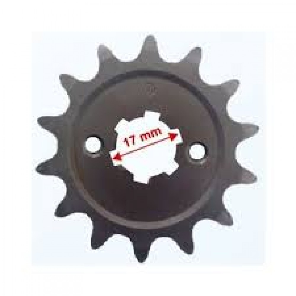 BAJAJ DİSCOVER ÖN DİŞLİ 428-15T İÇ 17 mm 6 TIRNAKLI 2 DELİKLİ ÖM