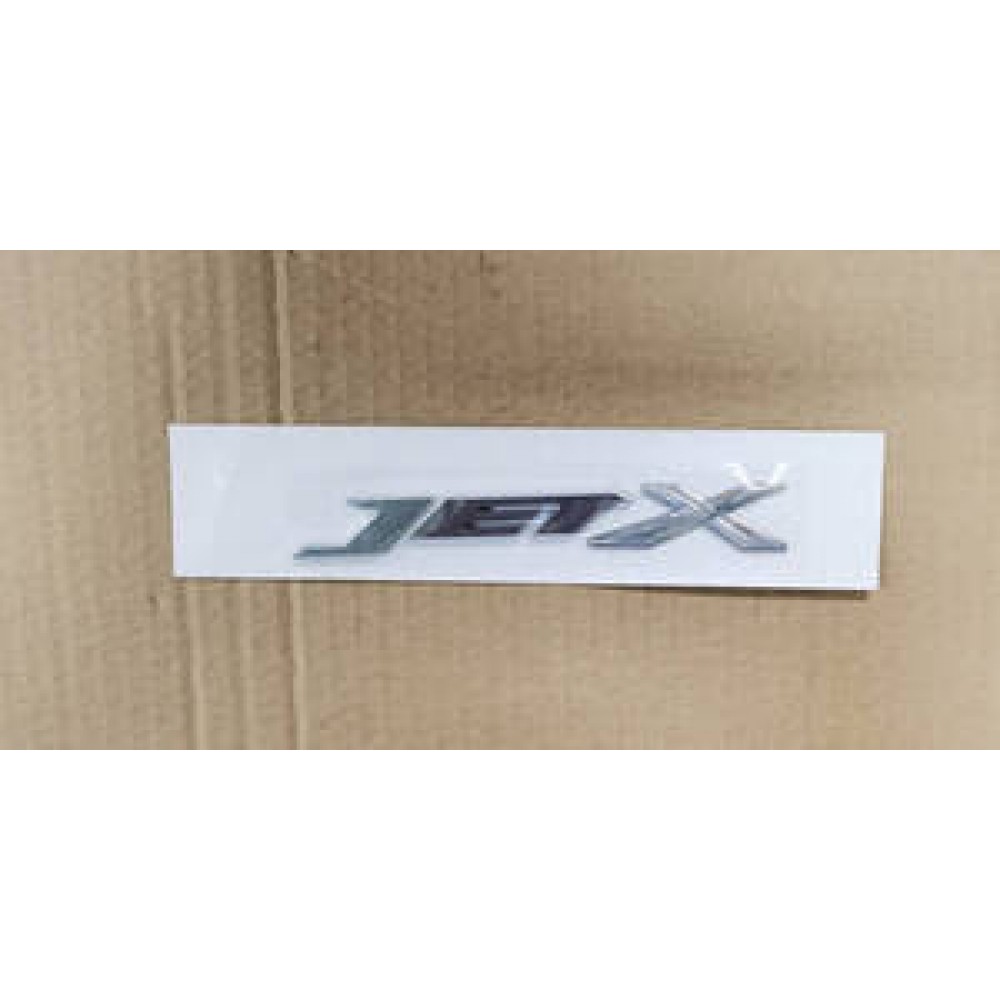 SYM JETX LOGO STICKER GOVDE KAPAK/A STOP LAMBASI ARKA SAG