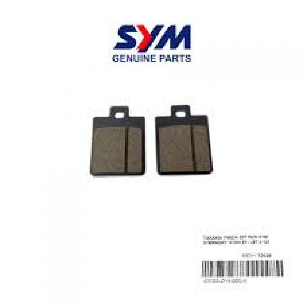 SYM JETX DISK BALATA ARKA KOMPLE 2PCS / 1SET TAKIM