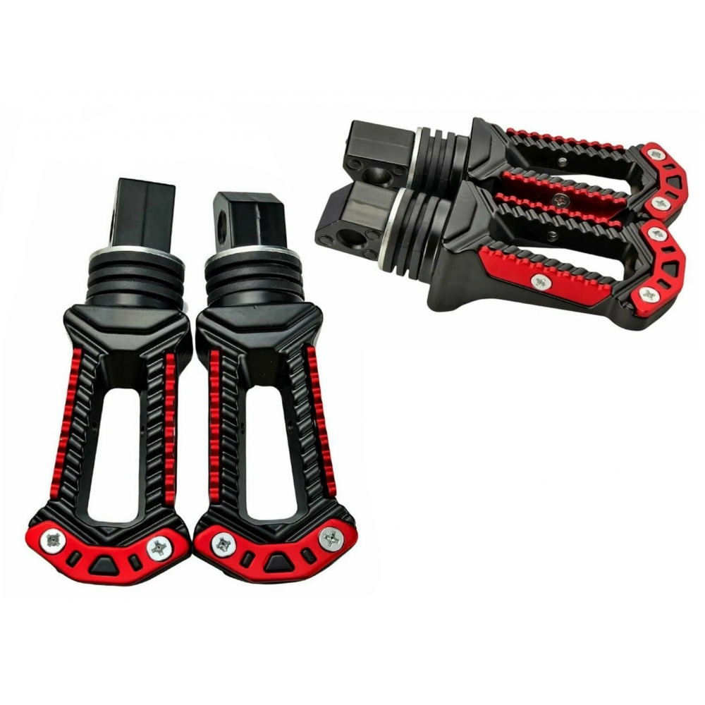 ARKA BASAMAK AL&Uuml;MİNYUM YM KIRMIZI-SİYAH