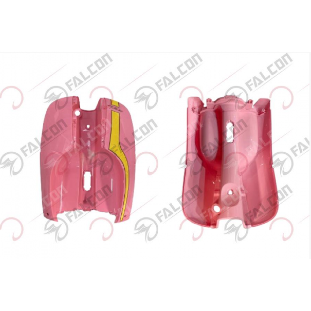FALCON TURTLE TORPİDO &Ouml;N PANEL KOMPLE SARI/PEMBE