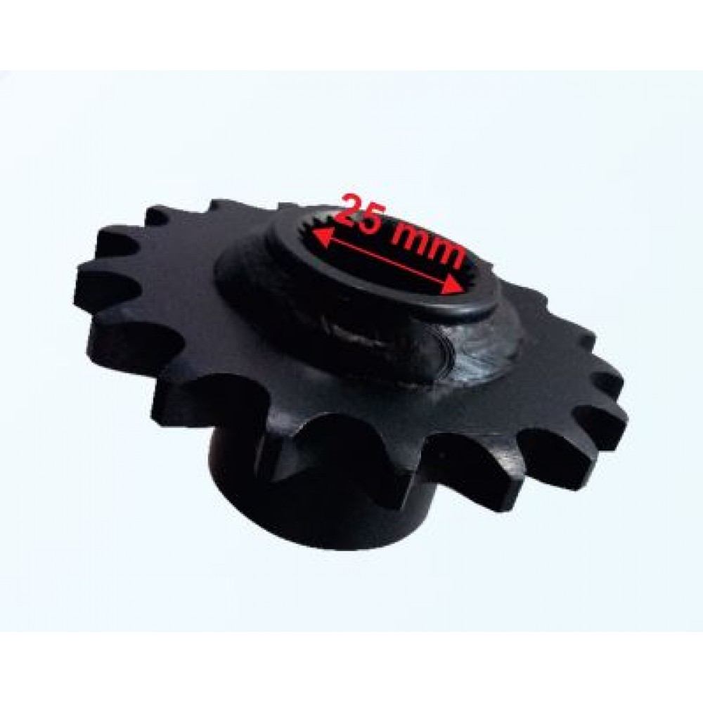 ATV ÖN DİŞLİ 428-18T İÇ 25 mm UZUNLUK 39 mm TM ÖM