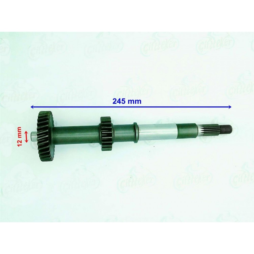 ATV LİNHAİ TAHRİK MİLİ 22-31T 245 mm (1) ÖM