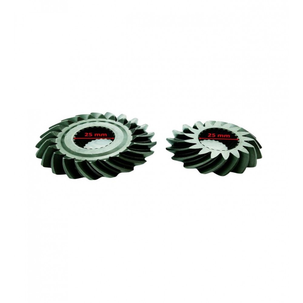 ATV KANUNİ KUBA 250 ÇIKIŞ DİŞLİ SETİ 2 Lİ 21-17T İÇ 25 mm ÖM