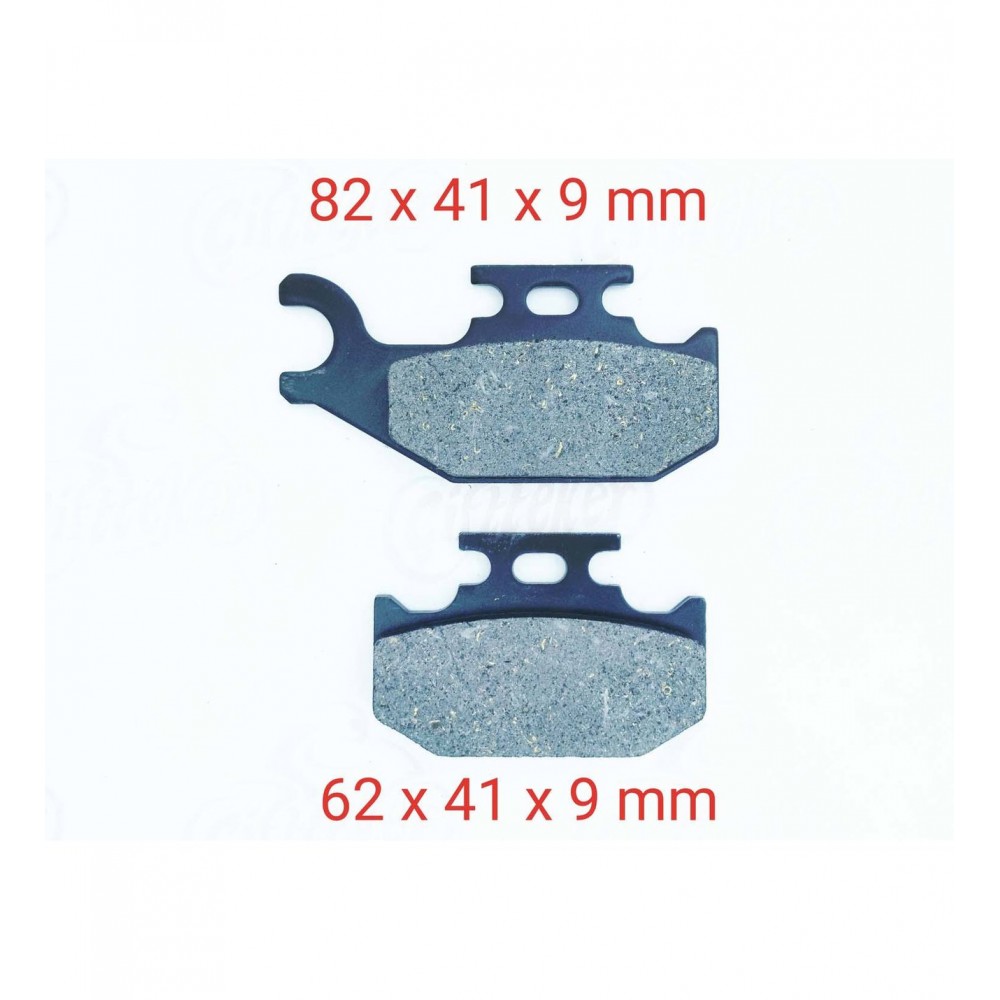 ARKA FREN DİSK BALATASI FA317 ATV CF MOTO 550 SUZUKİ LT-A 500 BOMBARDİE CAN-AM CANNONDALE JOHN DEERE