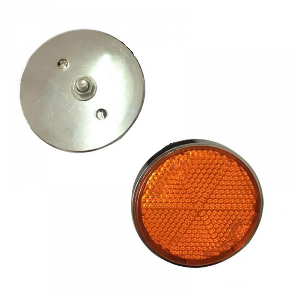 SCOOTER - CG REFLEKT&Ouml;R YUVARLAK 6 mm NİKEL (ADET)