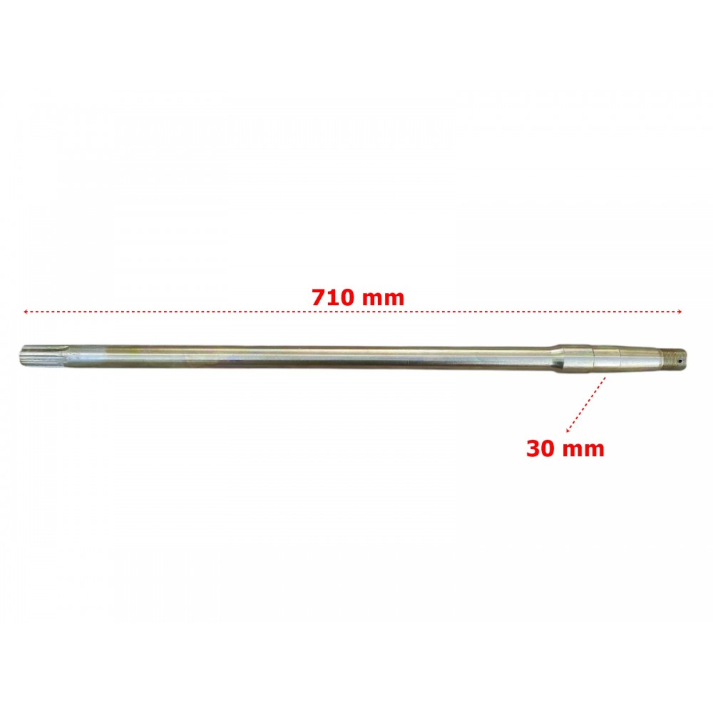 YUKİ AYDOS SOL AKS 314 mm BİLYA YATAĞI 25 mm 6-24 FREZE ÖM