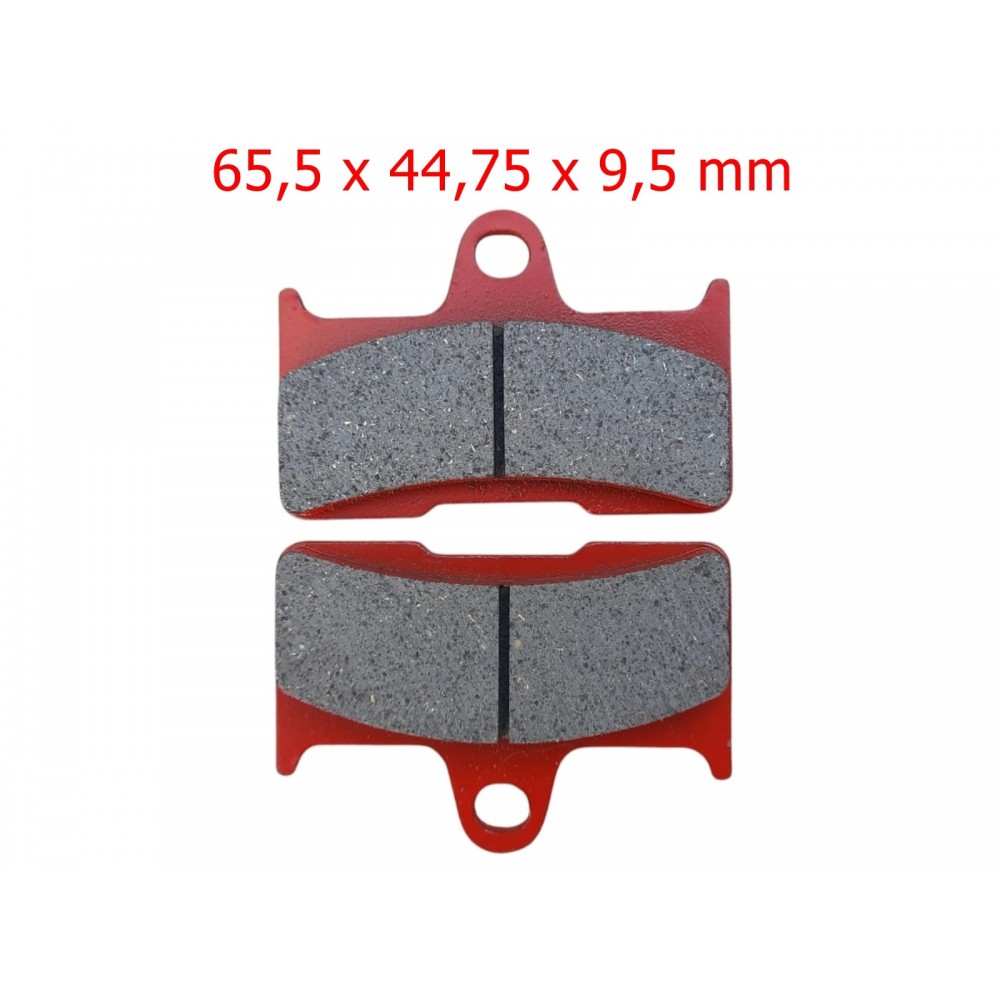 ATV LİNHAİ ÖN FREN DİSK BALATASI YUVARLAK DELİK 2 KULAK FA453 VT