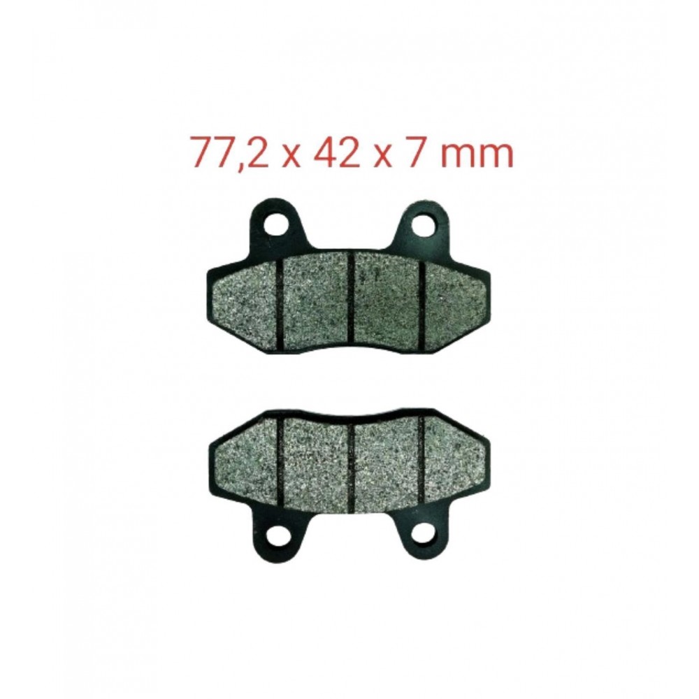 MONDIAL 151 RS ARKA FREN DİSK BALATASI delta 7 mm