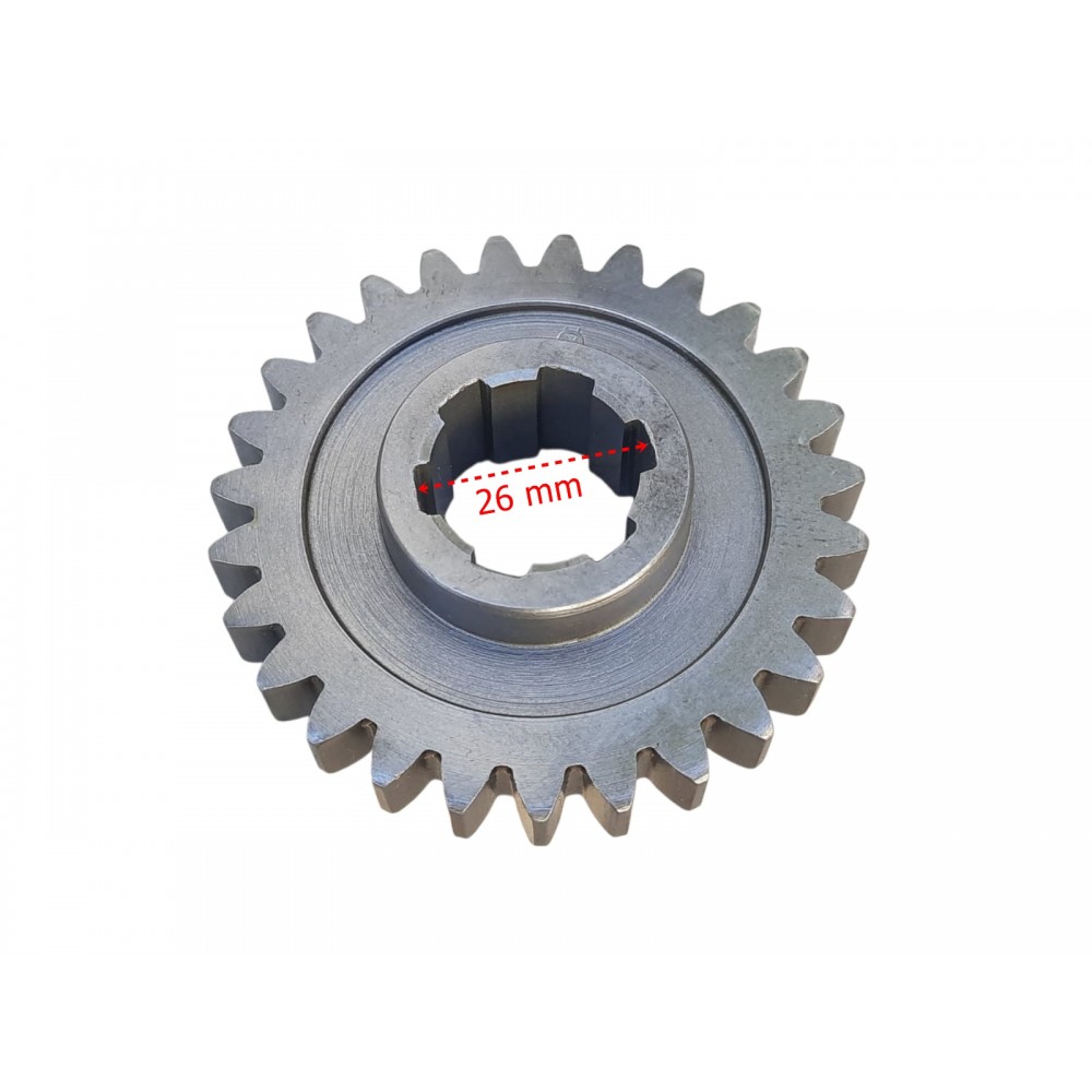 ATV BUGGY PGO 250 ŞANZIMAN DİŞLİSİ 27T İÇ 26 mm 6 KANALLI ÖM