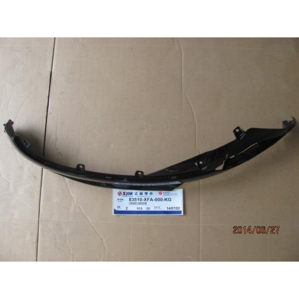 SYM FİDLE 3 125 GOVDE KAPAGI ARKA SAG KG SIYAH