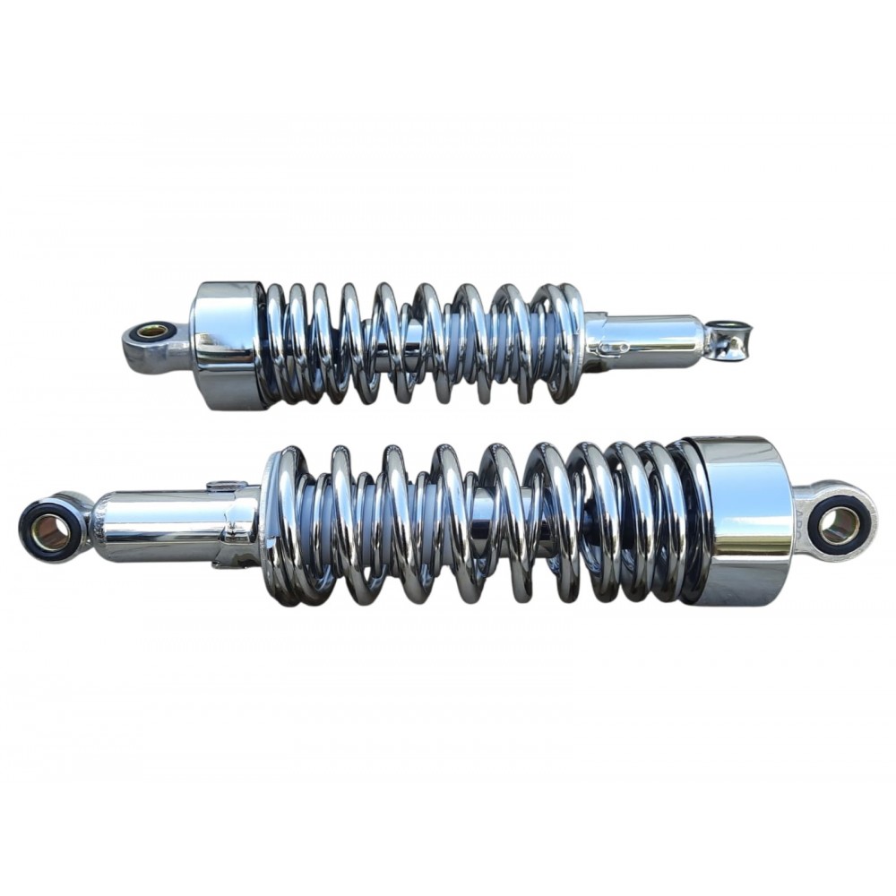 CG ARKA AMORTİSÖR STD 34 cm (ÇİFT YAYLI) NİKEL CG ARKA AMORTİSÖR STD 34 cm (ÇİFT YAYLI) NİKEL