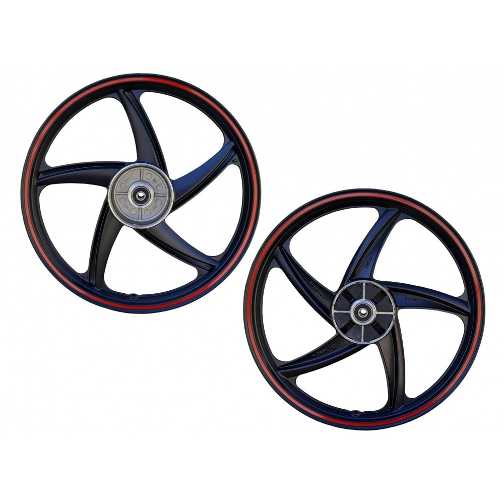 CUB KASIRGA ARKA JANT ÇELİK SİYAH 160-17 CUB KASIRGA ARKA JANT ÇELİK SİYAH 160-17