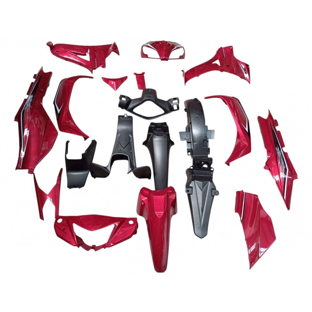 CUB EGE KAPORTA SETİ KIRMIZI 19 PARÇA CUB EGE KAPORTA SETİ KIRMIZI 19 PARÇA