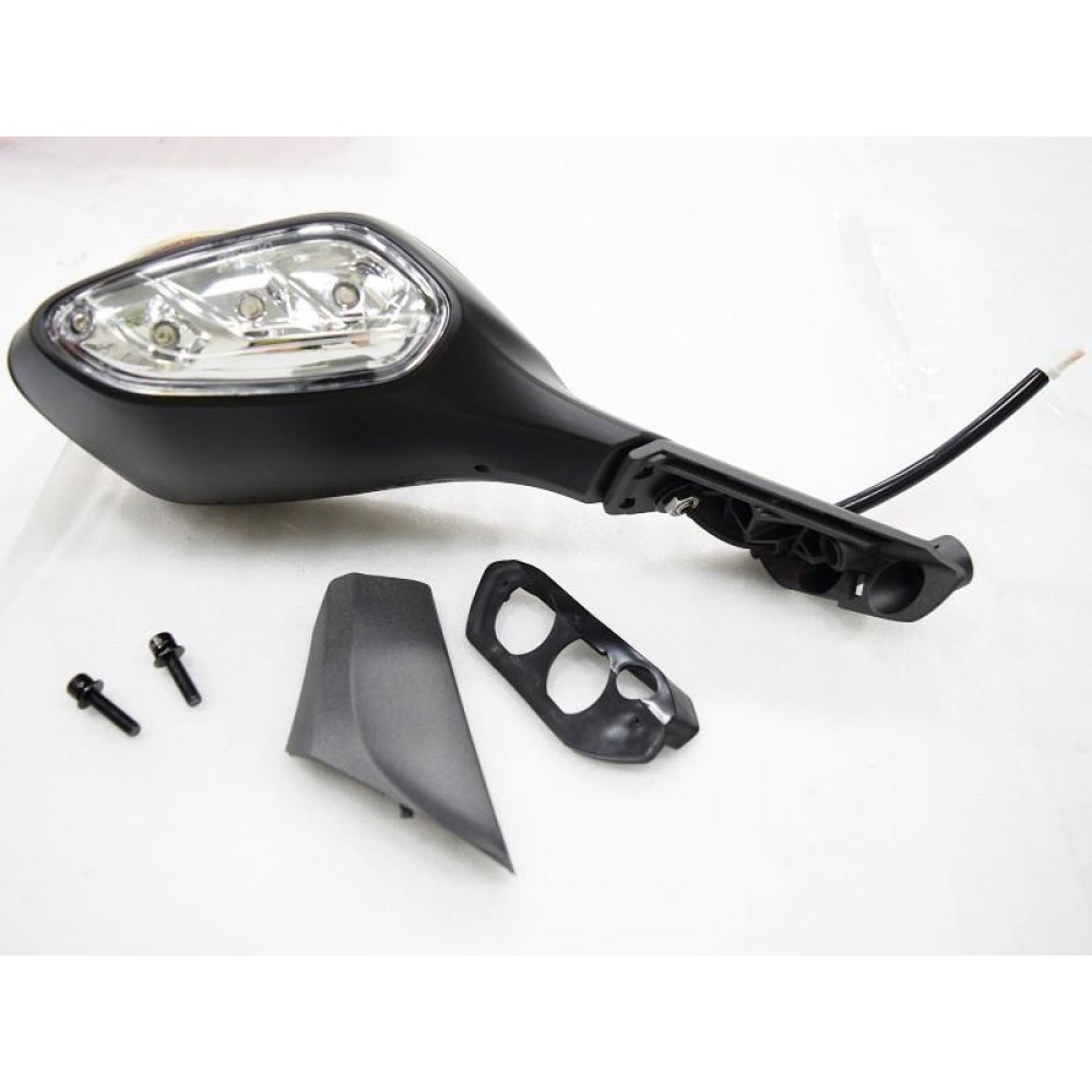 SYM JOYMAX 250 AYNA SIYAH MAT JH KOMPLE SAG