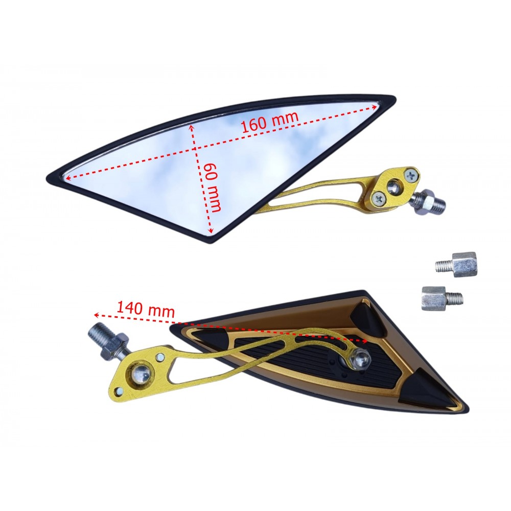 AYNA &Uuml;&Ccedil;GEN MODİFİYE GOLD 8-10 mm