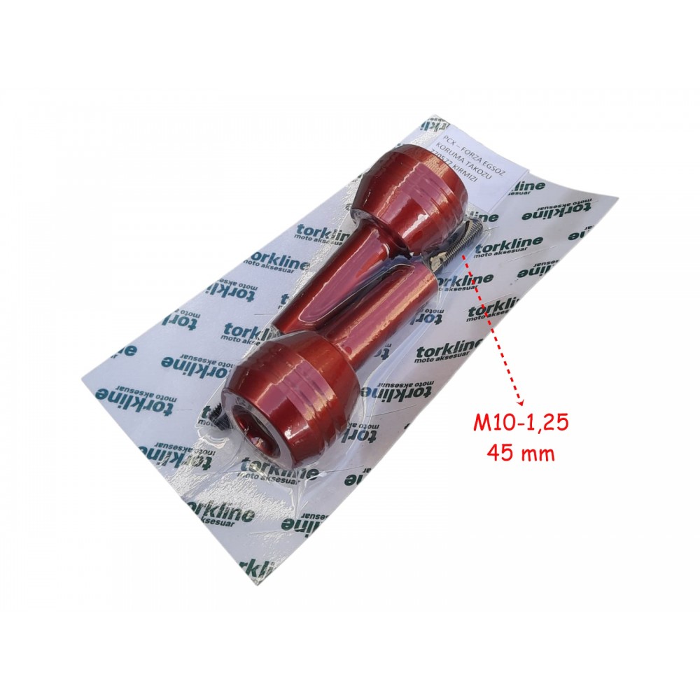 EGZOZ KORUMA TAKOZU AL&Uuml;MİNYUM 25 mm GOLD 2 Lİ