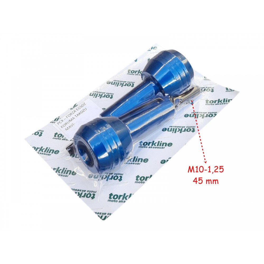 EGZOZ KORUMA TAKOZU AL&Uuml;MİNYUM 45 mm KIRMIZI 2 Lİ