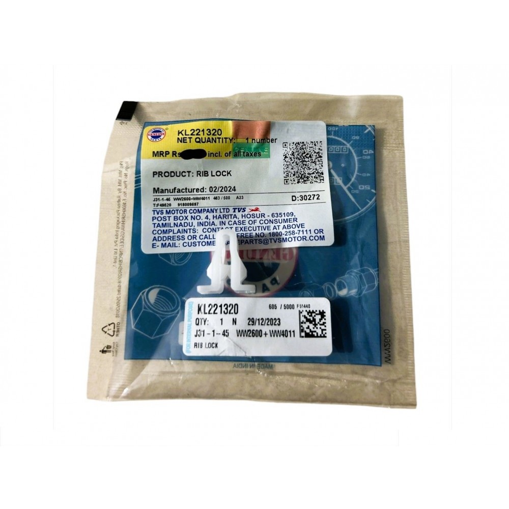 TVS JUPİTER 125 SİPERLİK CAM KLİPSİ KL221320 ORJ