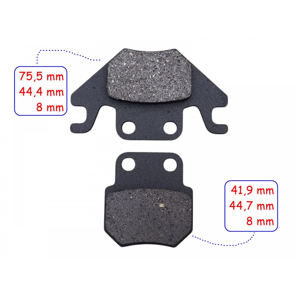 ÖN FREN DİSK BALATASI FA707 İTH RKS DES 125 MONDİAL PROSTREET 125 ÖN FREN DİSK BALATASI FA707 İTH RKS DES 125 MONDİAL PROSTREET 125