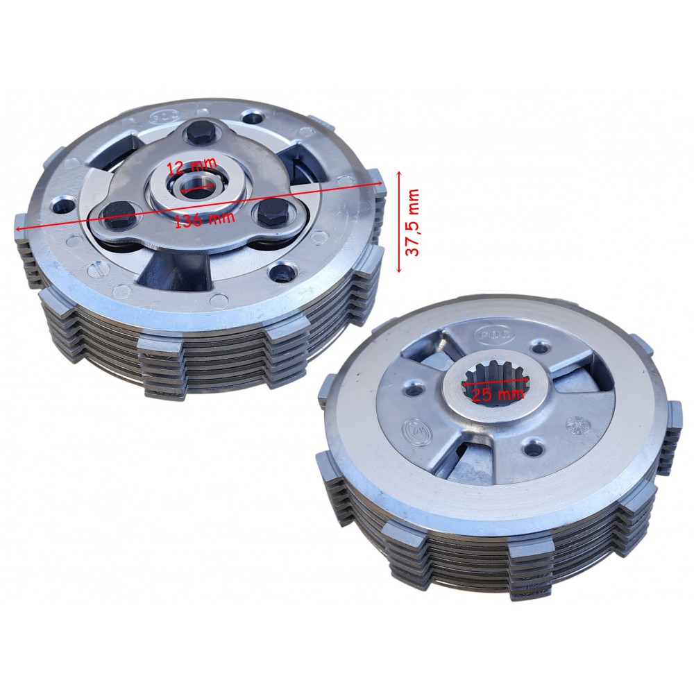 CF SR450 DEBRİYAJ BALATA GRUBU 6 LI