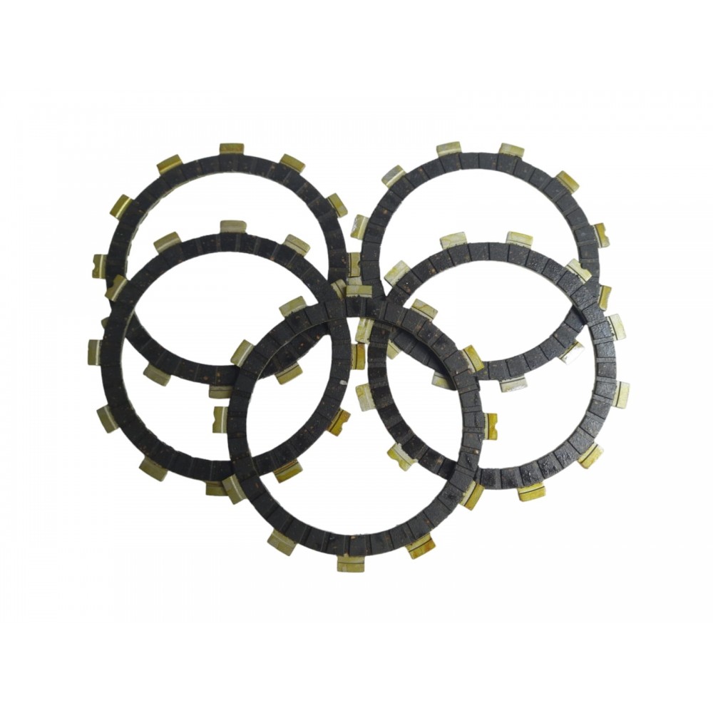 SUZUKİ GN125 RKS DEBRİYAJ BALATASI 5 Lİ 12 TIRNAK 96-114-127 mm SUZUKİ GN125 RKS DEBRİYAJ BALATASI 5 Lİ 12 TIRNAK 96-114-127 mm