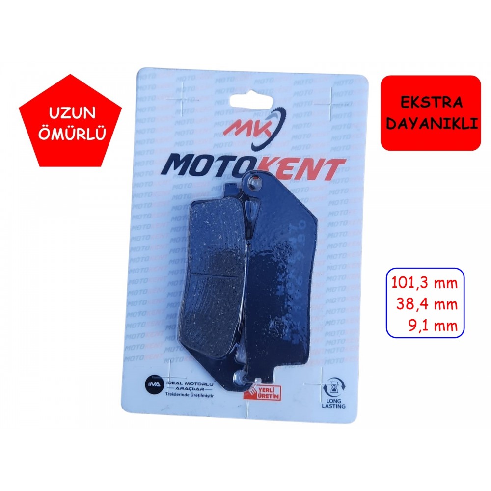 ÖN FREN DİSK BALATASI FA196 MTK MONDİAL Z-ONE 180, CBR250 KAWASAKİ Z750 (2007-10) - SUZUKİ İNAZUMA ÖN FREN DİSK BALATASI FA196 MTK MONDİAL Z-ONE 180, CBR250 KAWASAKİ Z750 (2007-10) - SUZUKİ İNAZUMA