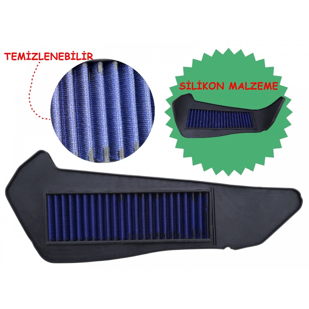 XMAX 250-300 HAVA FİLTRE ELEMANI (2018-....) BOSS BS4301