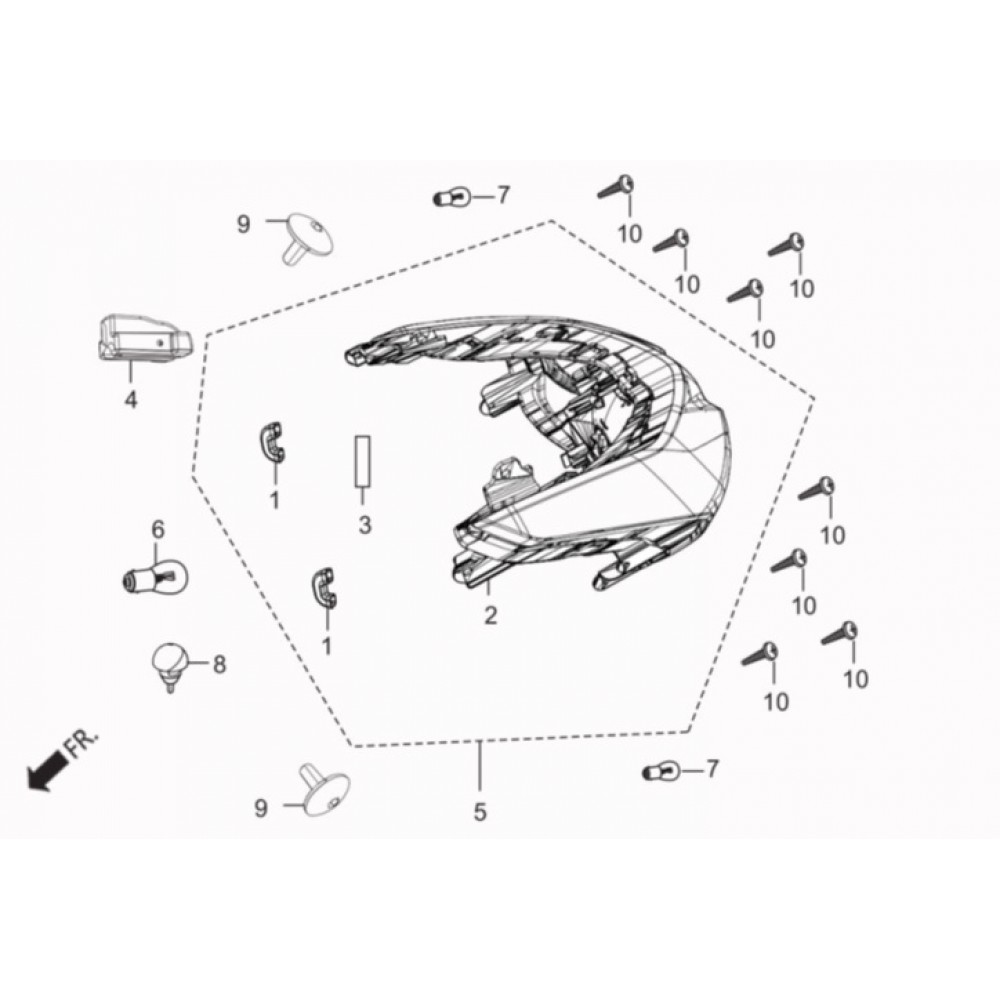 HERO DUET 125 STOP AMPUL 12V-21/5W