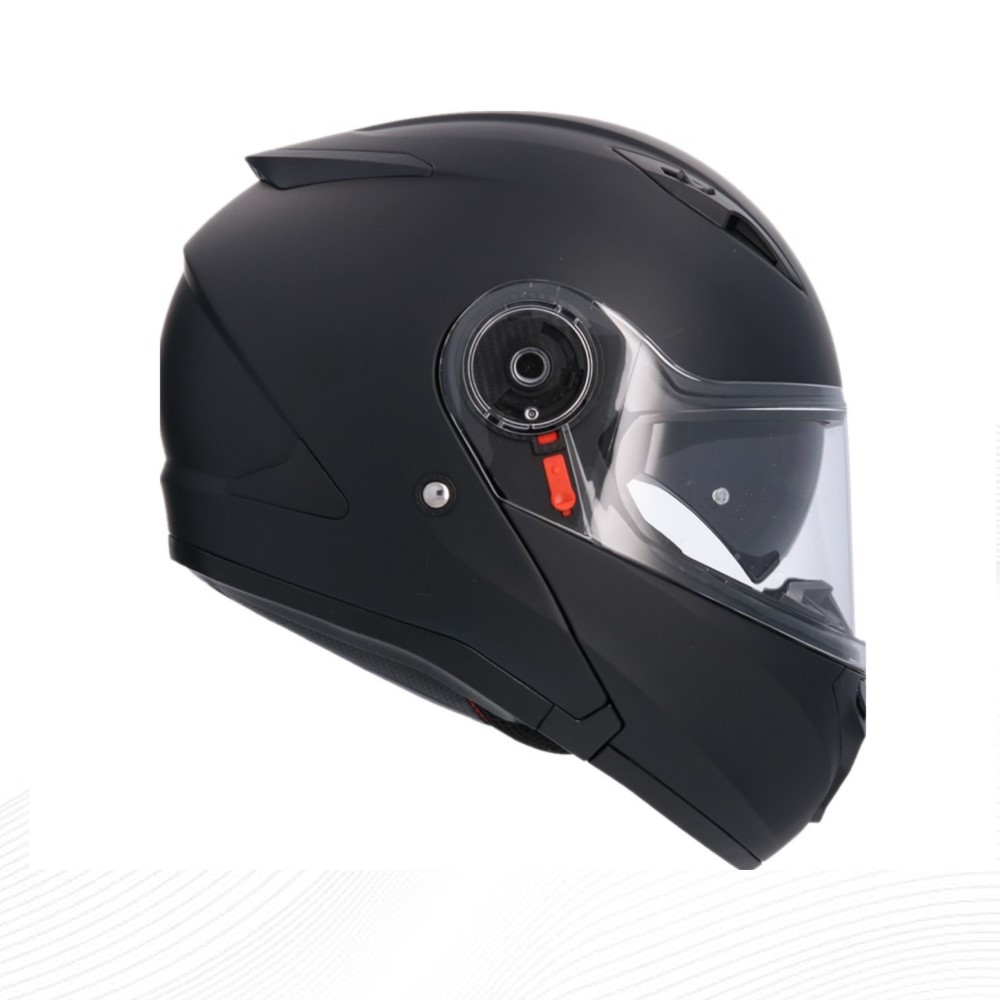 SHIRO KASK Flip Up TRITON M.C SV (Gozluklu) Mat Siyah L _L 5960