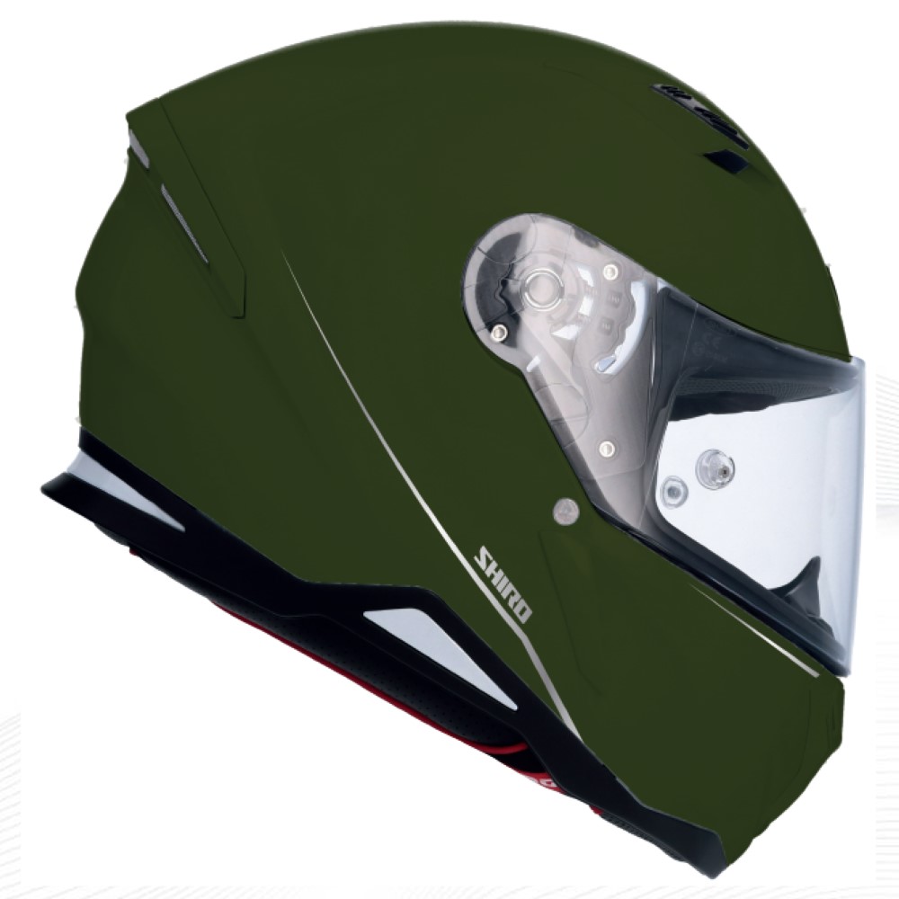 SHIRO KASK FullFace HUNTER M.C Mat Askeri Yesil M _M 5758