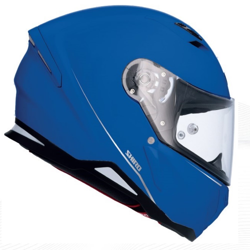 SHIRO KASK FullFace HUNTER M.C Mat Mavi 2XL _2XL 6364