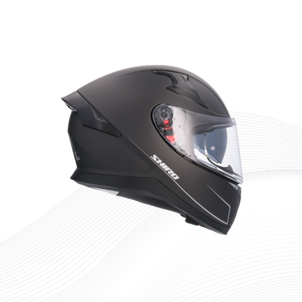 SHIRO KASK FullFace KATANA M.C SV (Gozluklu) Mat Siyah M _M 5758