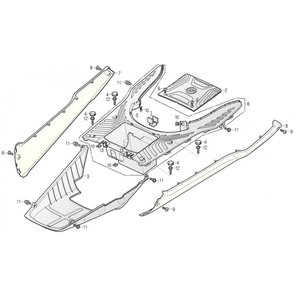 DAELİM YC 125 AKU TAKOZU 