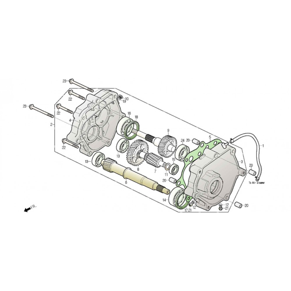 DAELİM SV 250 S3 SANZUMAN KOMPLE