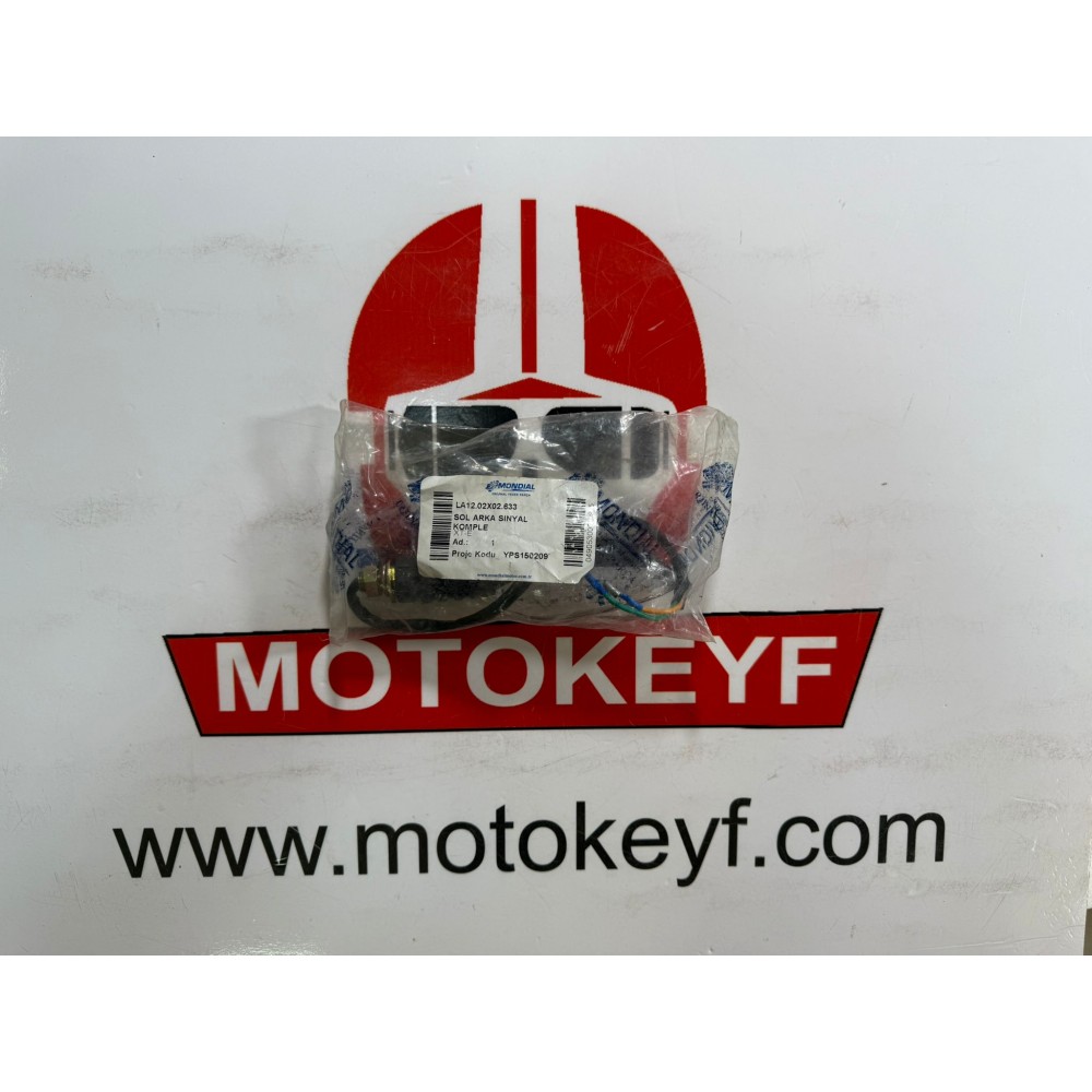 MONDİAL X-TREME ENDURO 250 ARKA SOL SİNYAL KOMPLE (2015-....) ORJ *